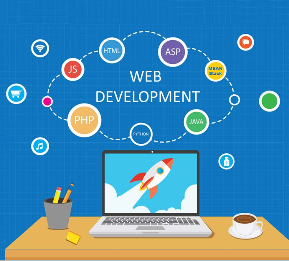 Student learning web development